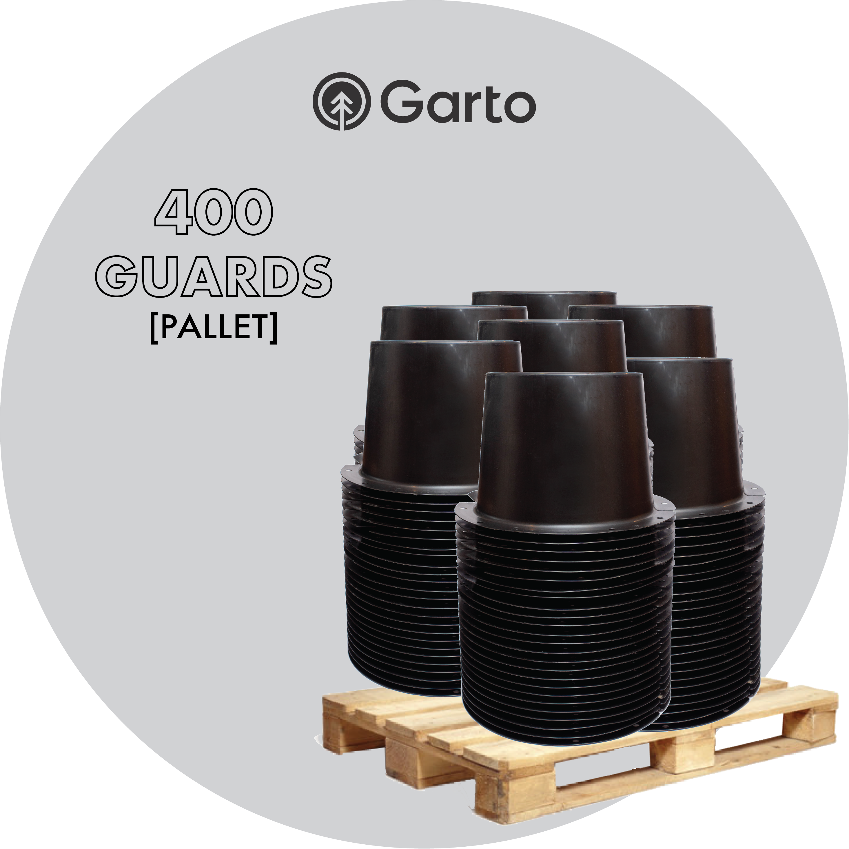 400 Pallet Garto Tree Protectors