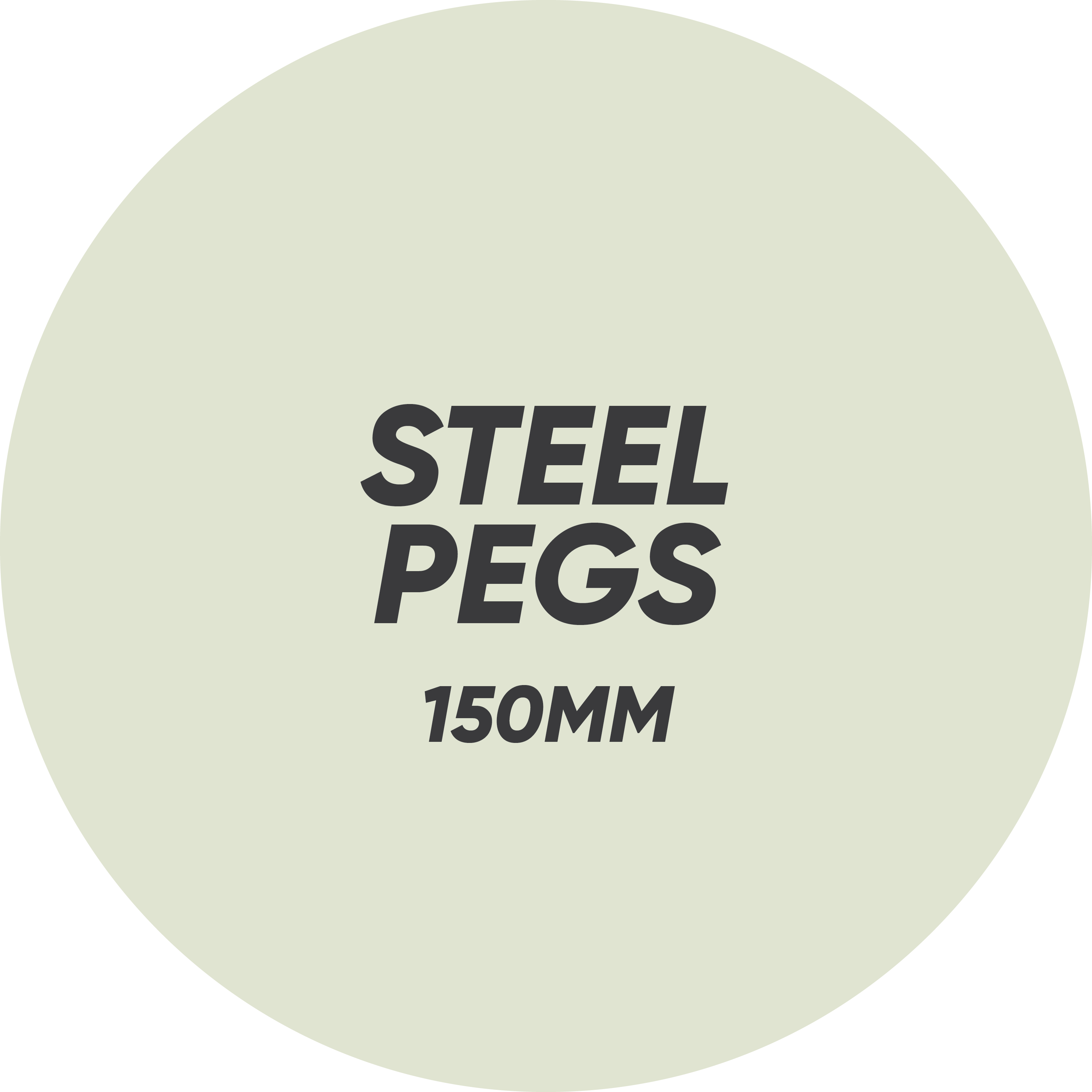 Steel Pegs - 300 Pack