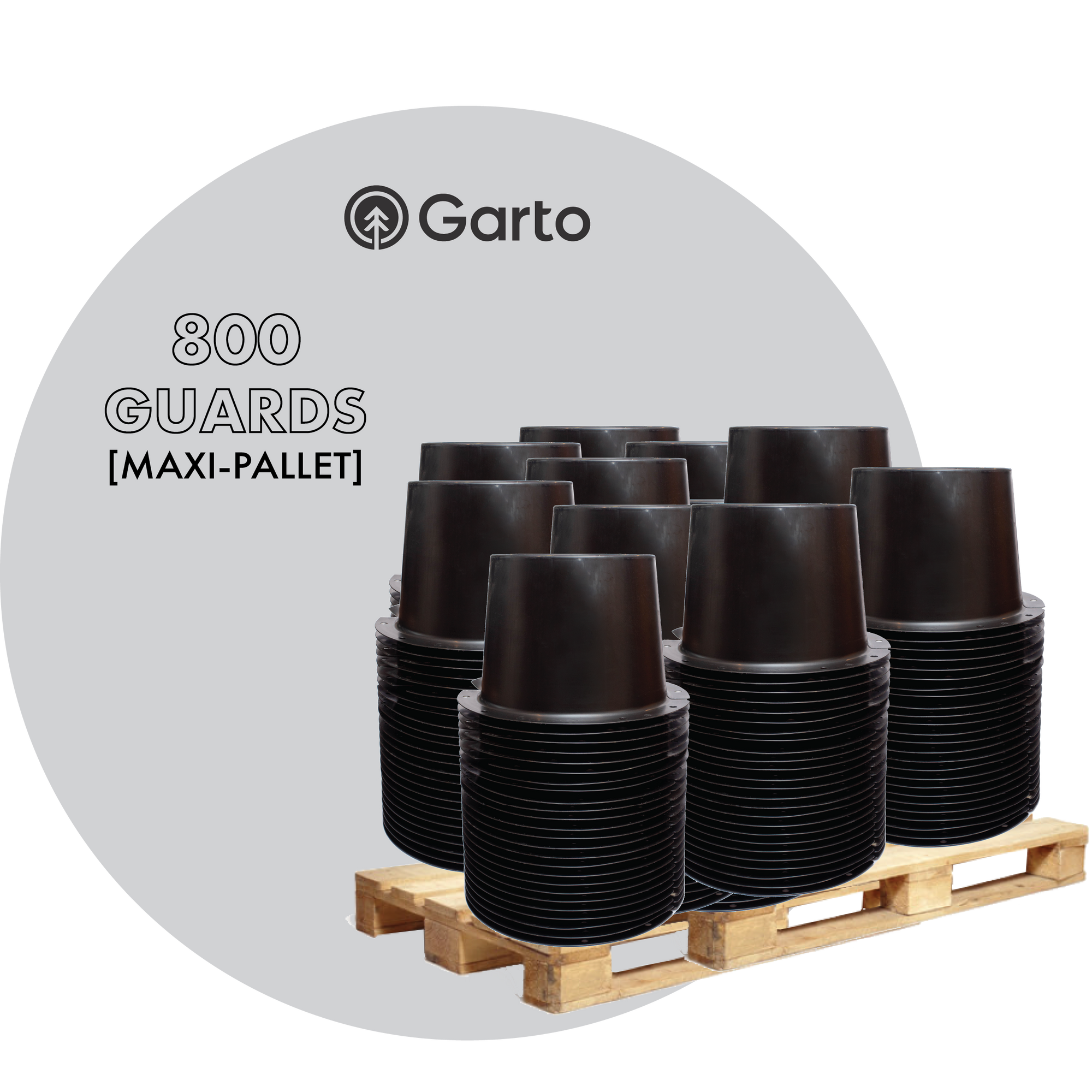 800 Pallet Garto Tree Protectors [MAXI-PALLET]